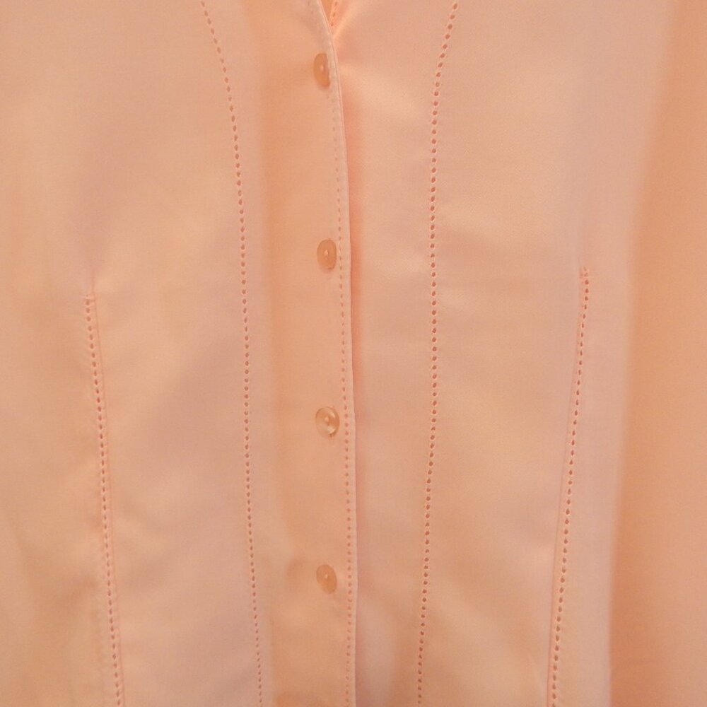 C.B Collections Soft Pink Button Blouse - image 3